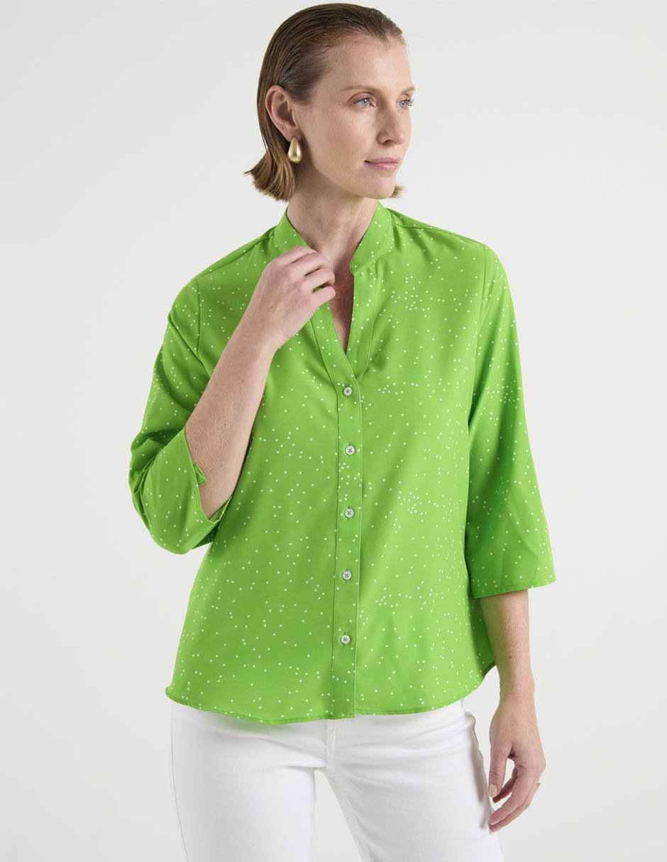 Blusa manga 3/4 para mujer 1