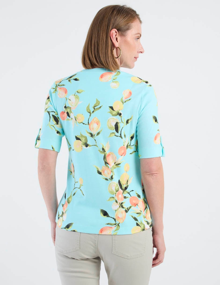 Blusa manga corta para mujer 2