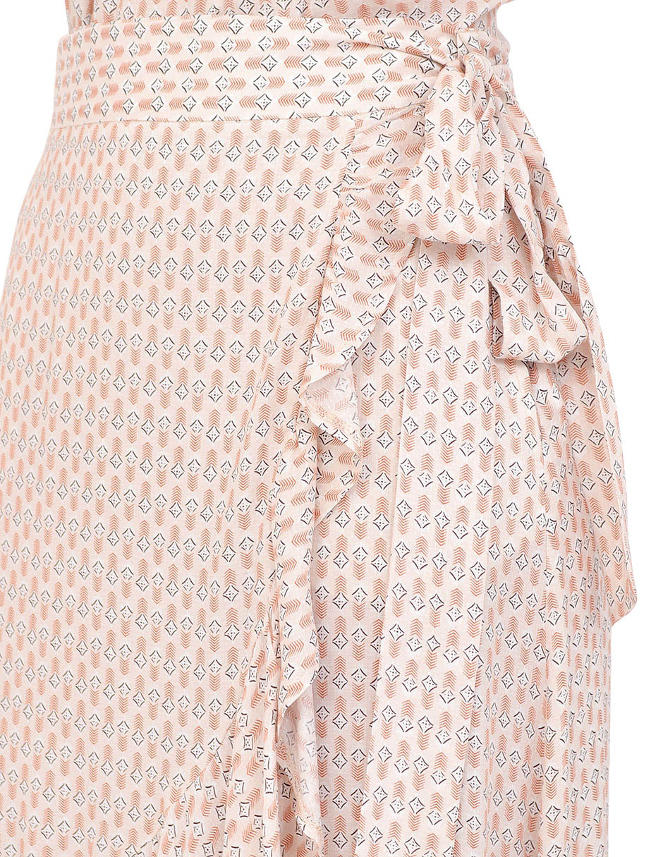 Falda midi duplan a la cintura