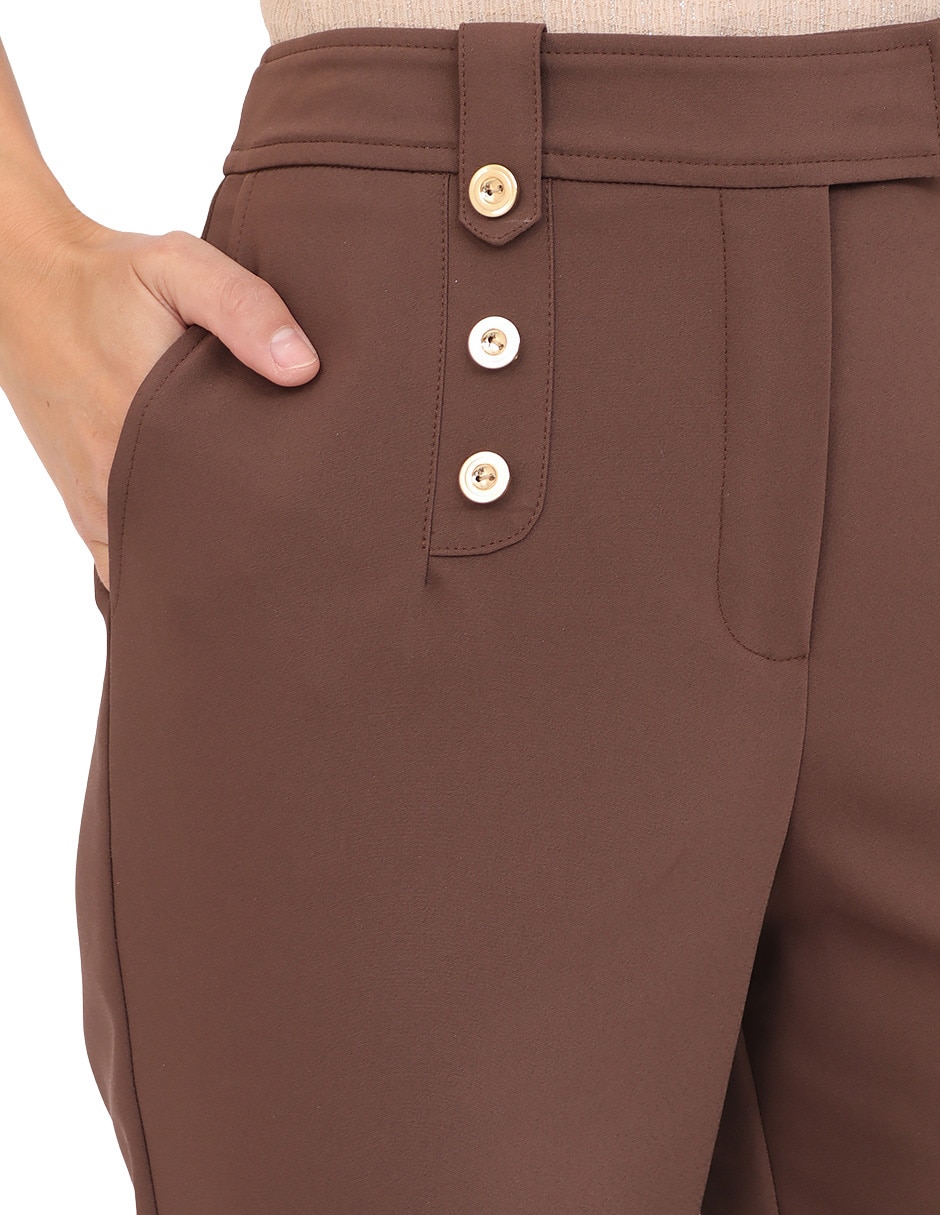 Pantalón duplan slim para mujer