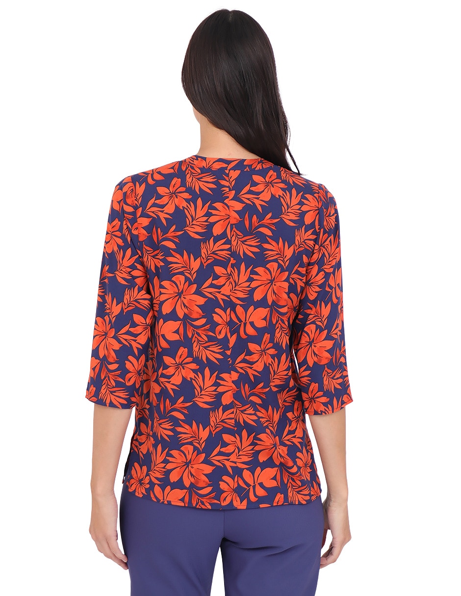 Blusa manga 3/4 para mujer 6