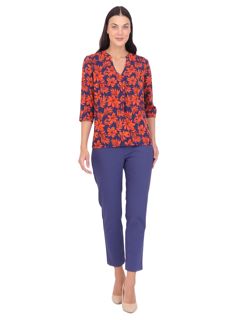 Blusa manga 3/4 para mujer 9