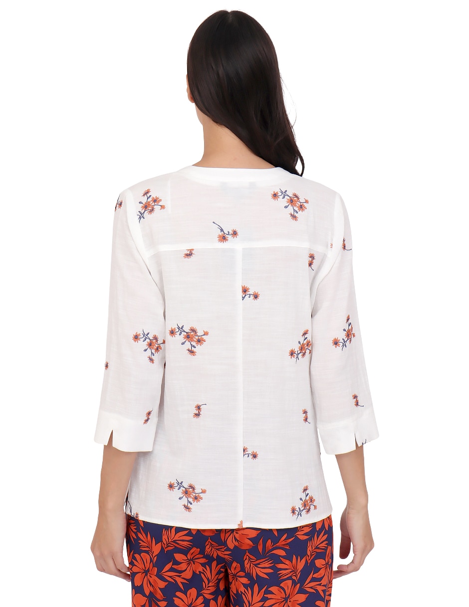 Blusa manga 3/4 para mujer 2