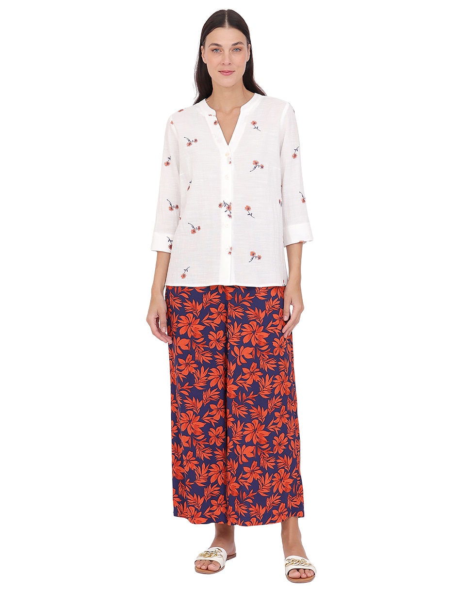 Blusa manga 3/4 para mujer 5