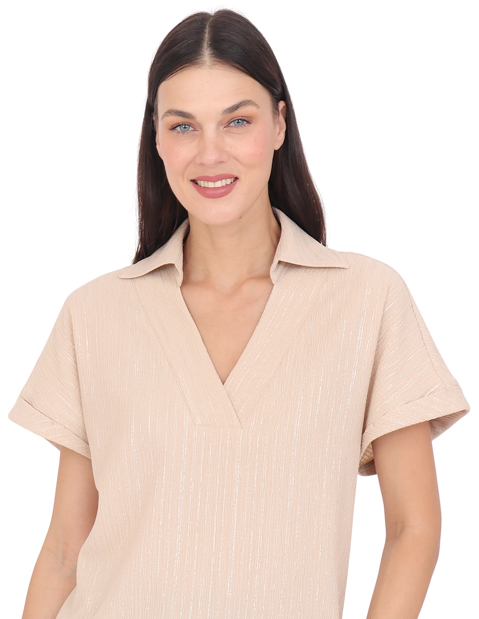 Blusa manga corta para mujer 10