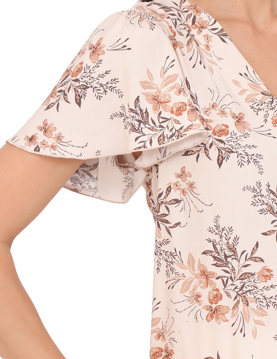 Blusa manga corta para mujer 9