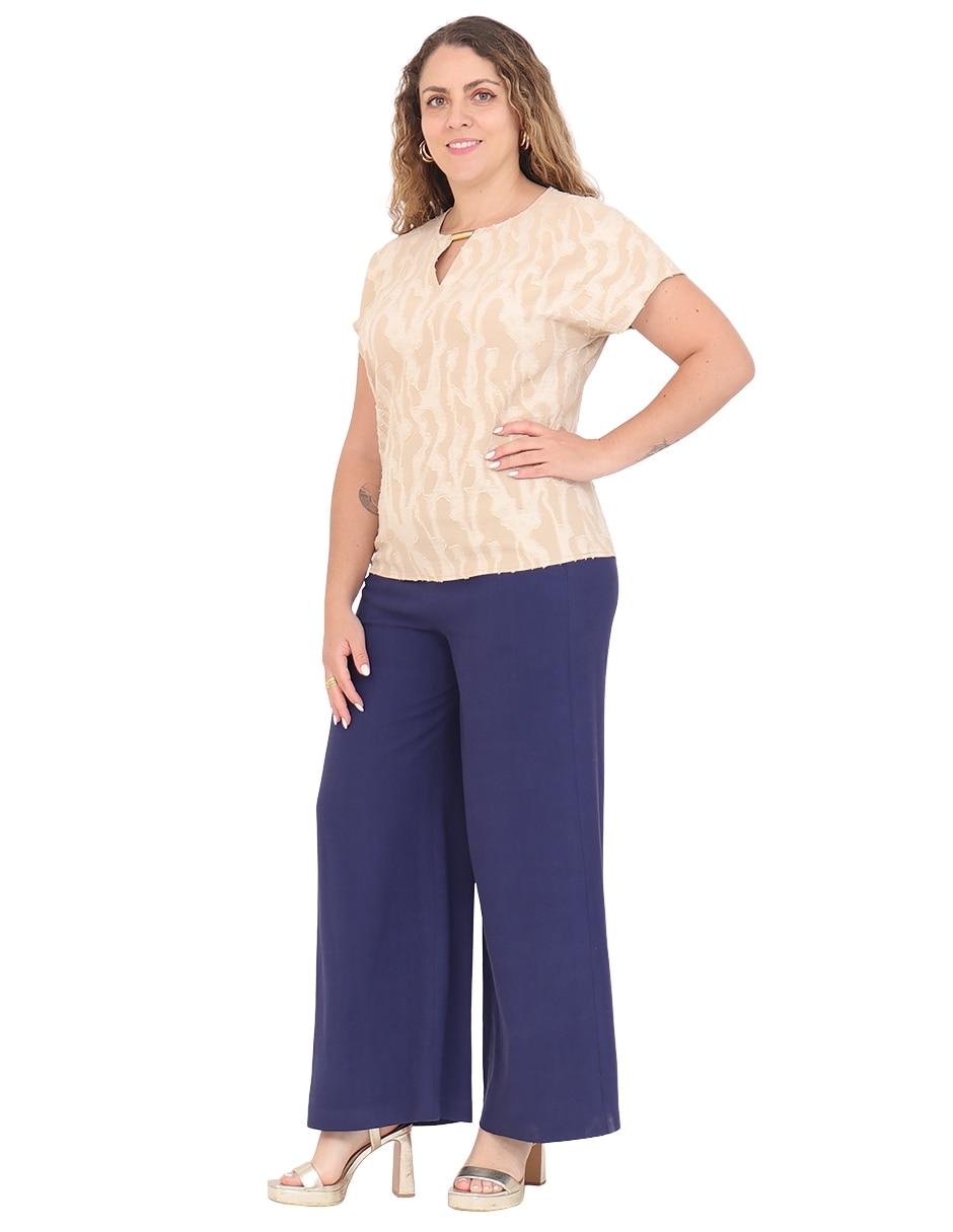 Blusa manga corta para mujer 11