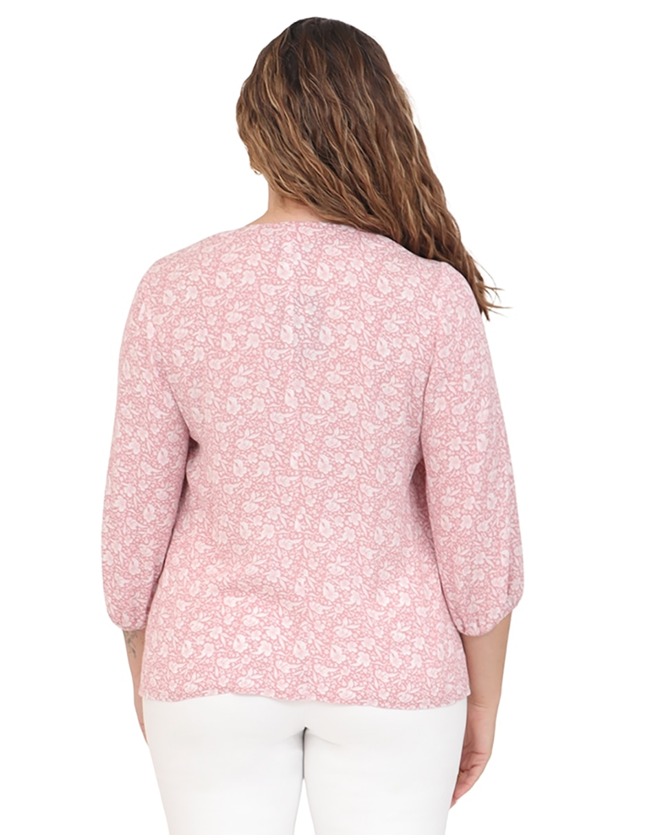 Blusa manga 3/4 para mujer 2