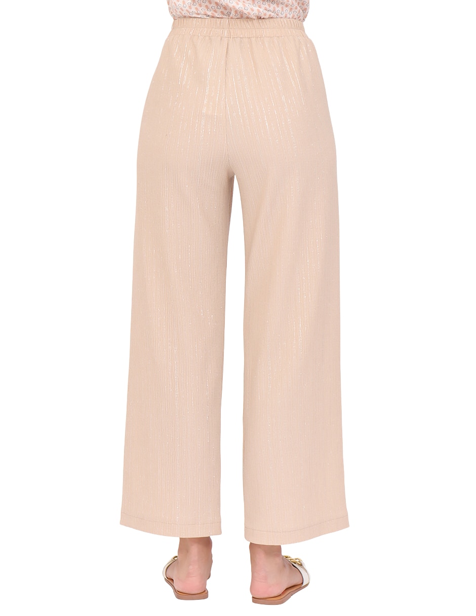 Pantalón duplan amplio para mujer