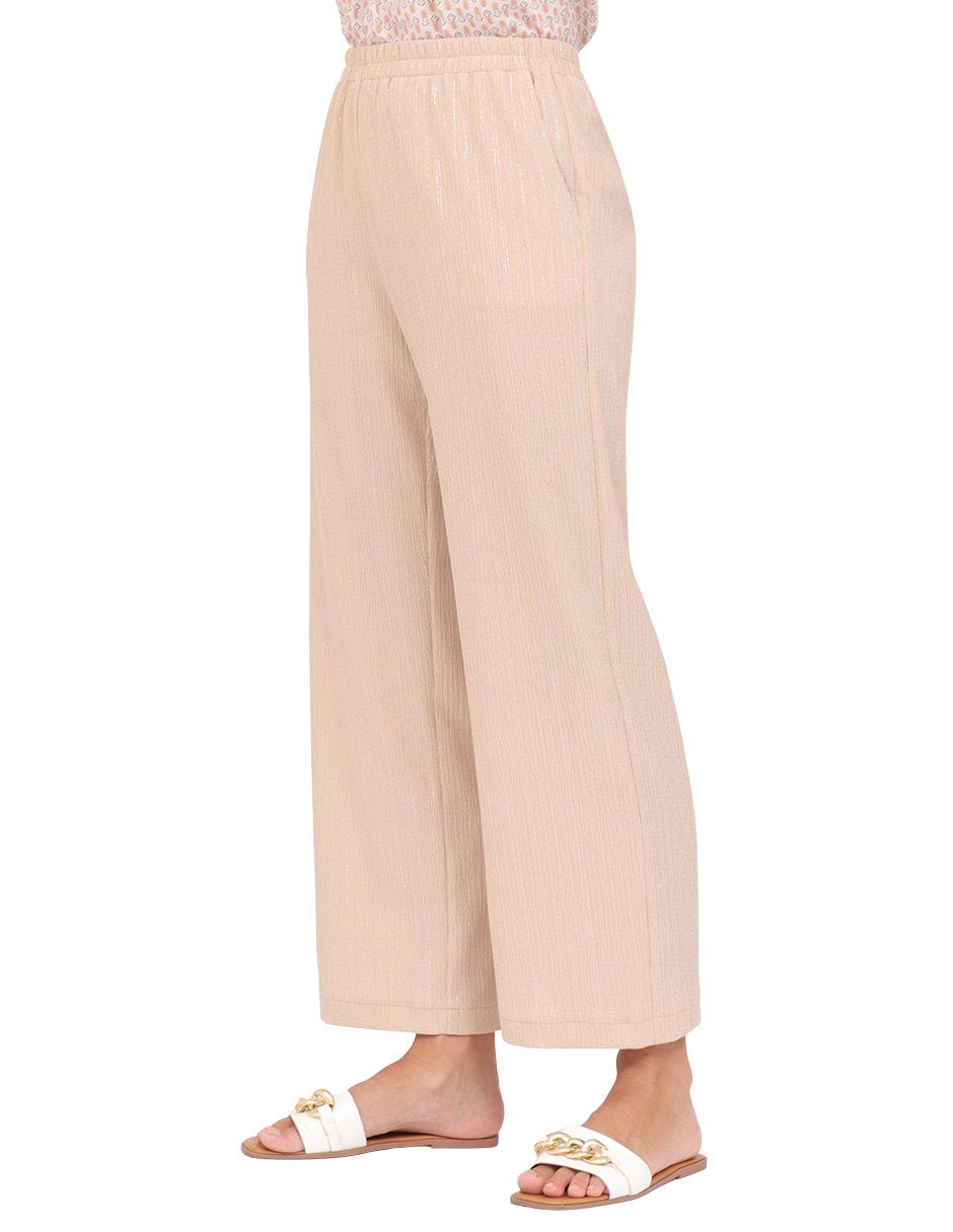 Pantalón duplan amplio para mujer