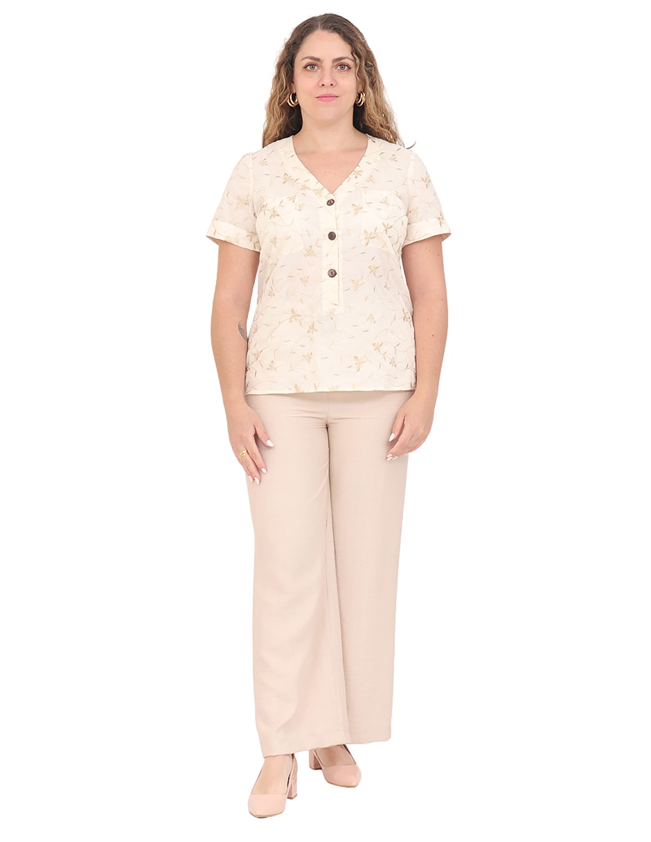 Pantalón regular para mujer 2