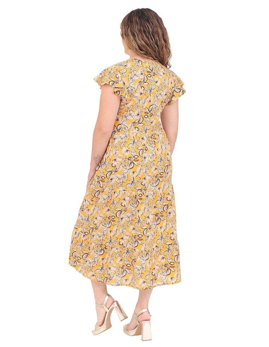 Vestido midi casual para mujer 5
