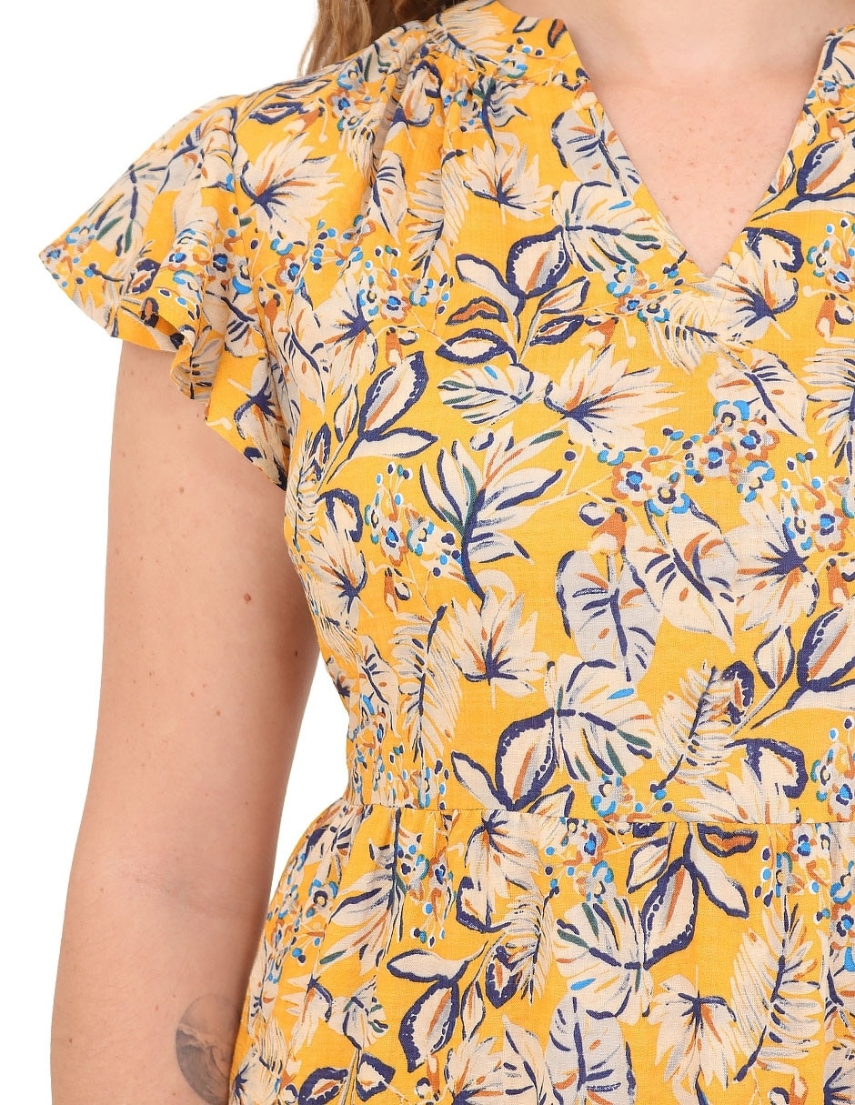 Vestido midi casual para mujer