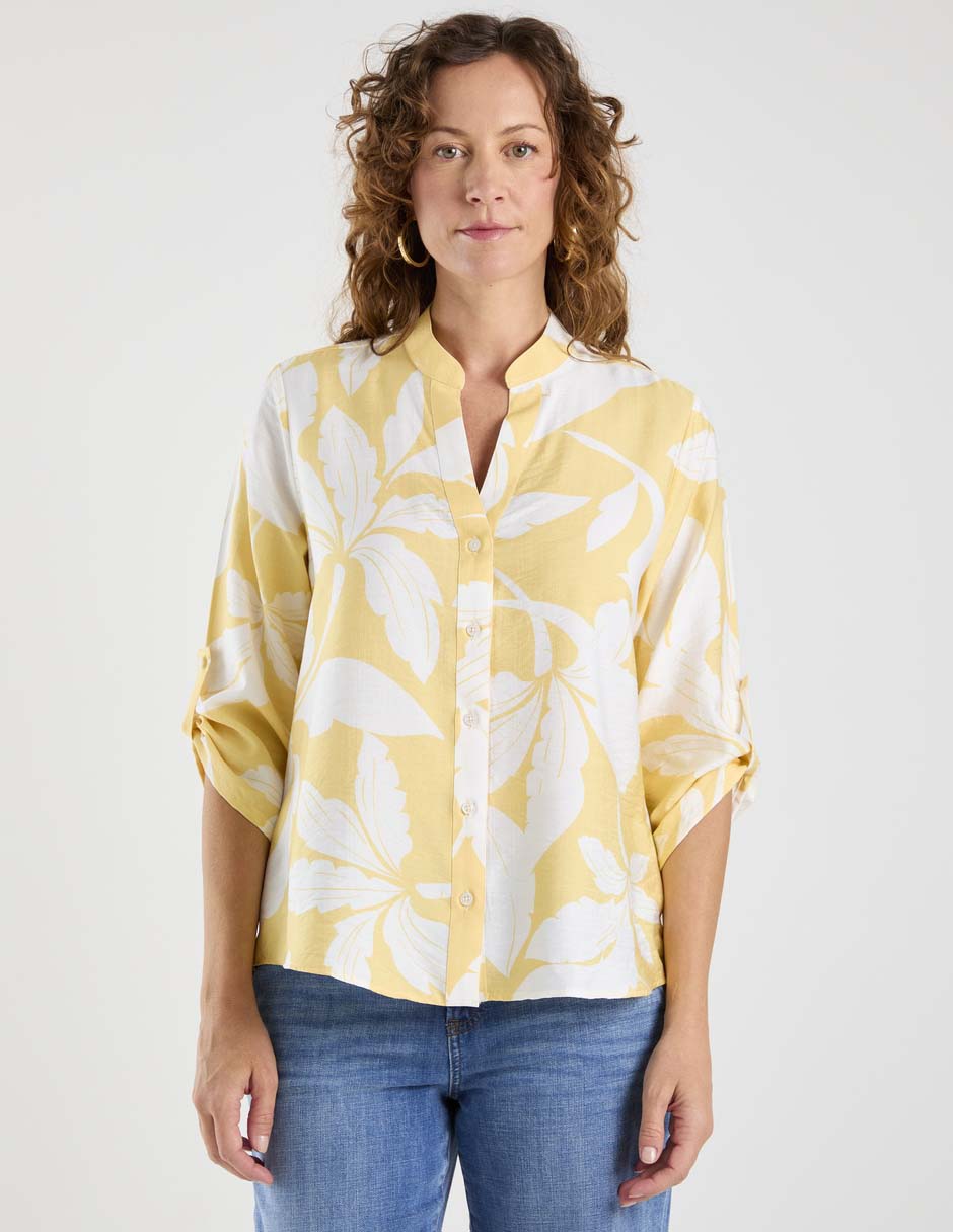 Blusa manga 3/4 para mujer 1