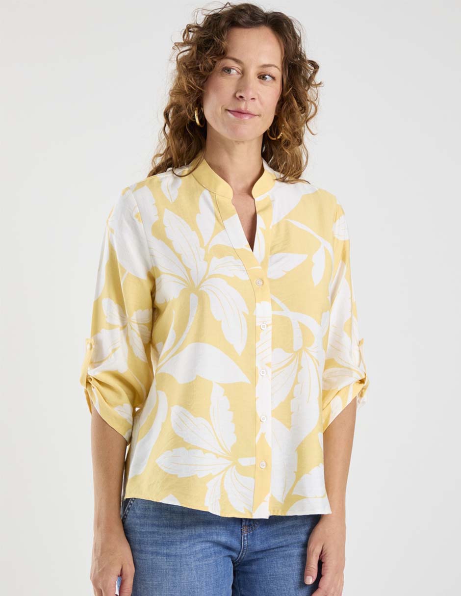 Blusa manga 3/4 para mujer 8