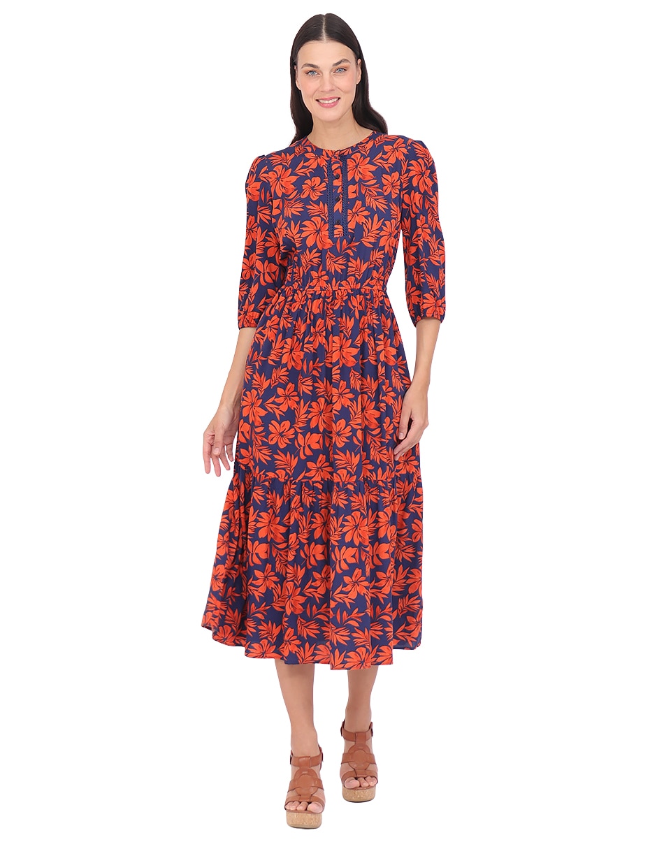 Vestido midi formal para mujer Vestido midi formal para mujer