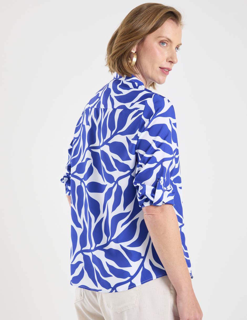 Blusa lpc manga 3/4 para mujer 6