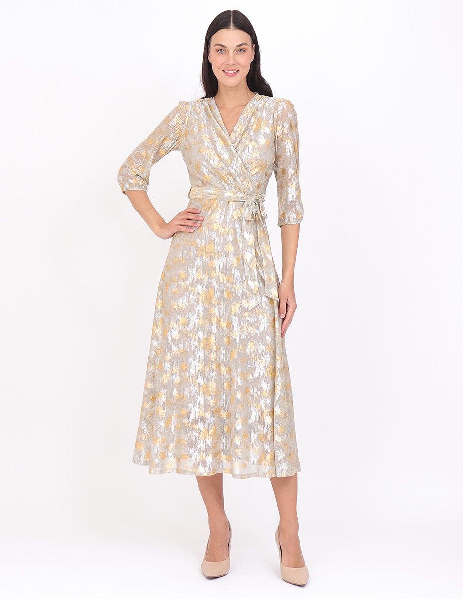 Vestido midi formal para mujer Vestido midi formal para mujer