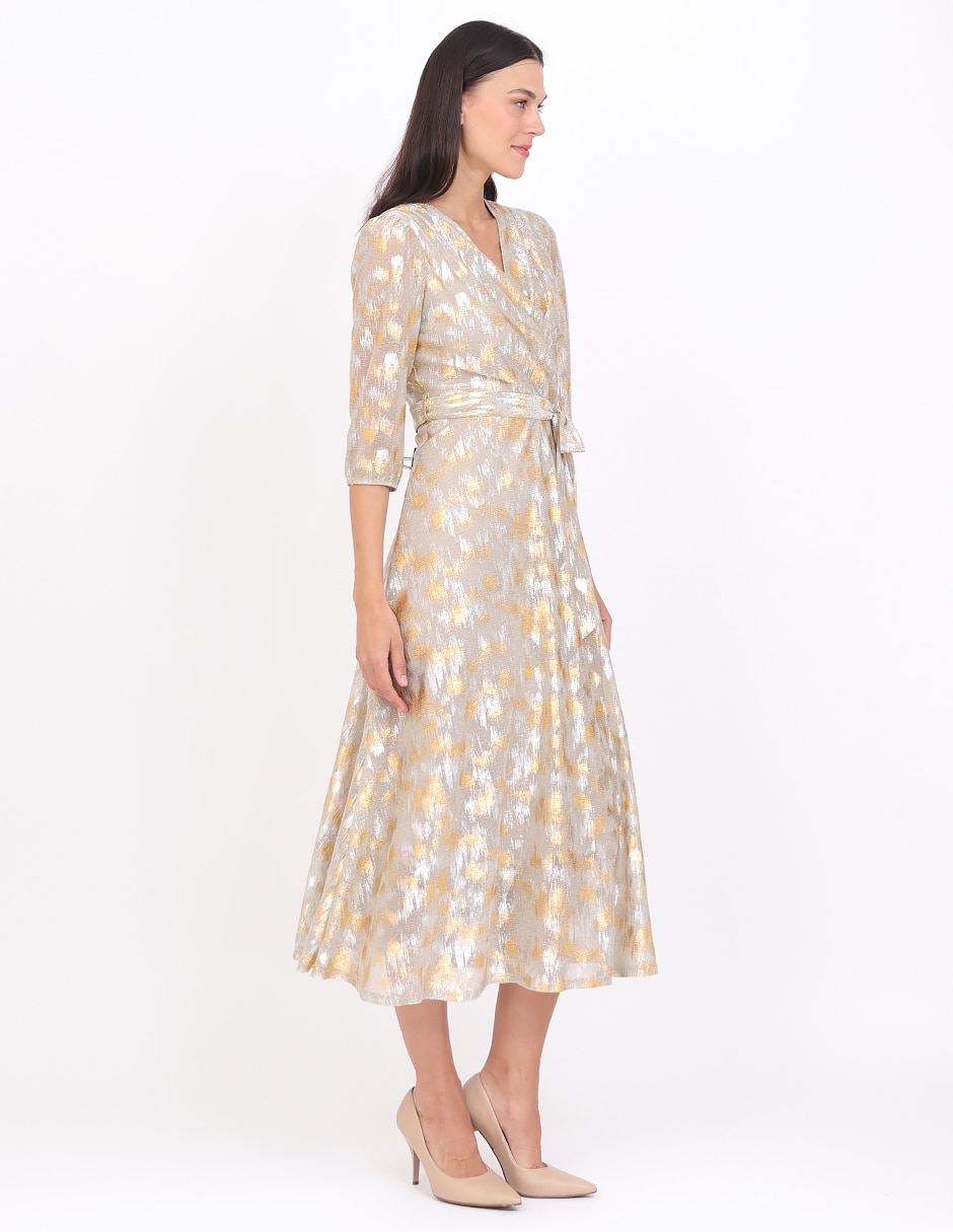 Vestido midi formal para mujer 3
