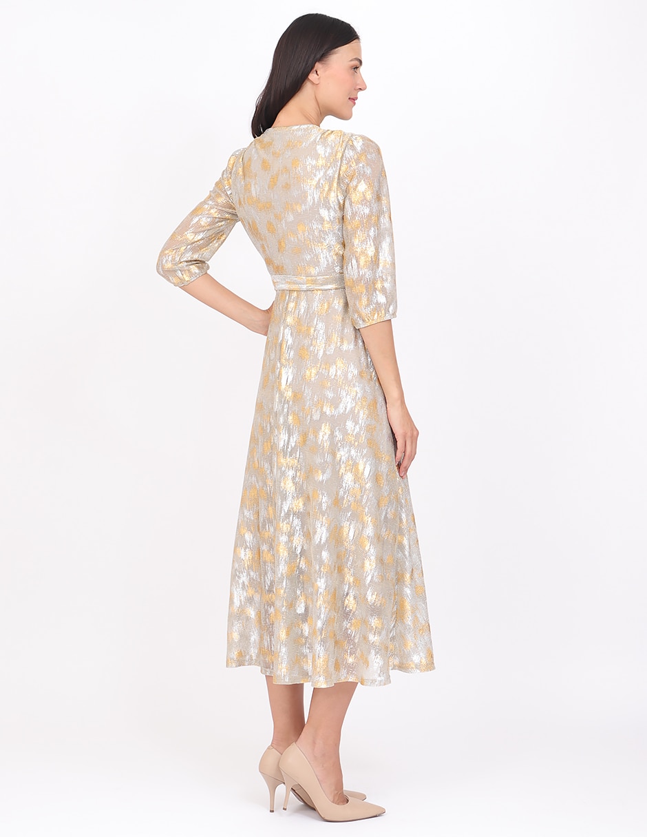 Vestido midi formal para mujer 2