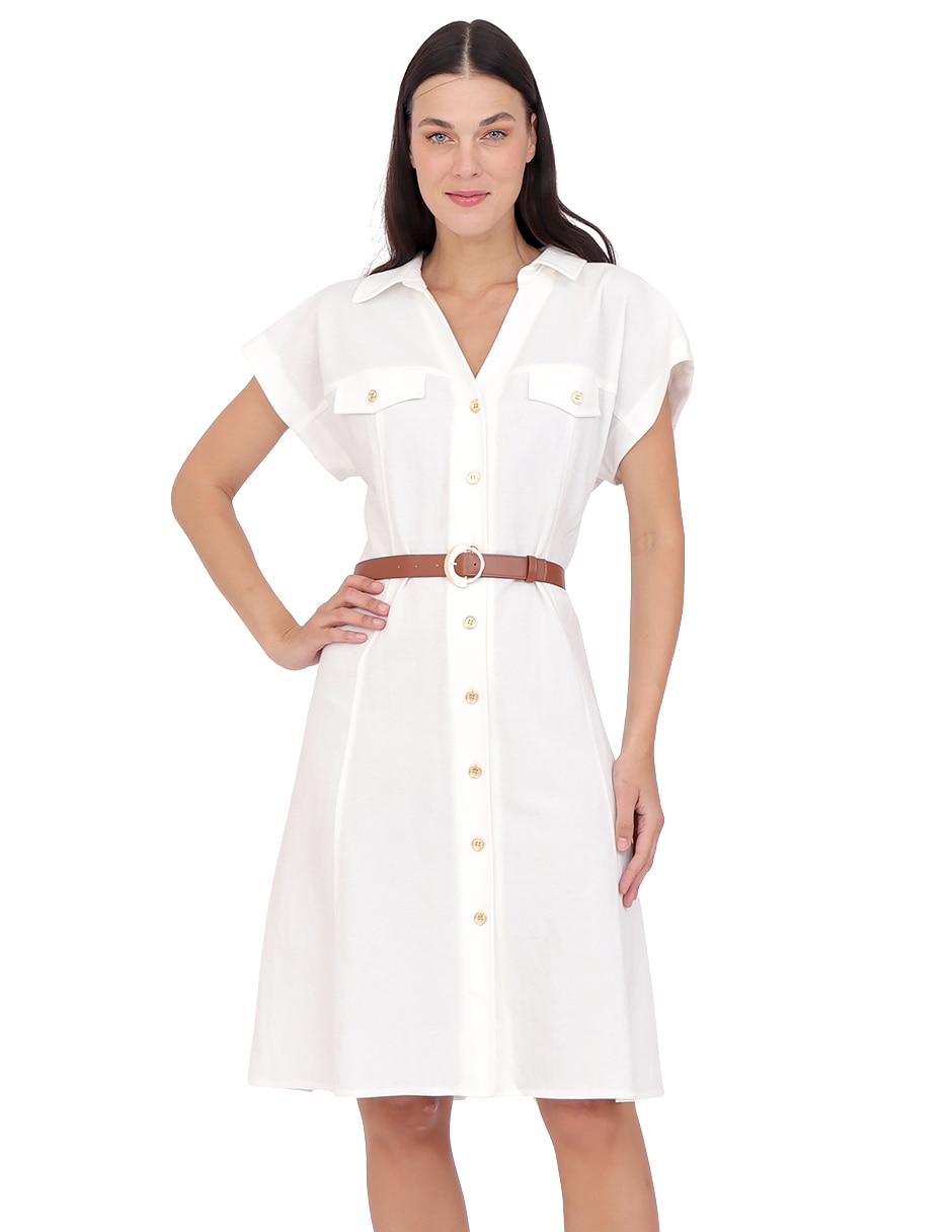 Vestido a la rodilla casual para mujer Vestido a la rodilla casual para mujer