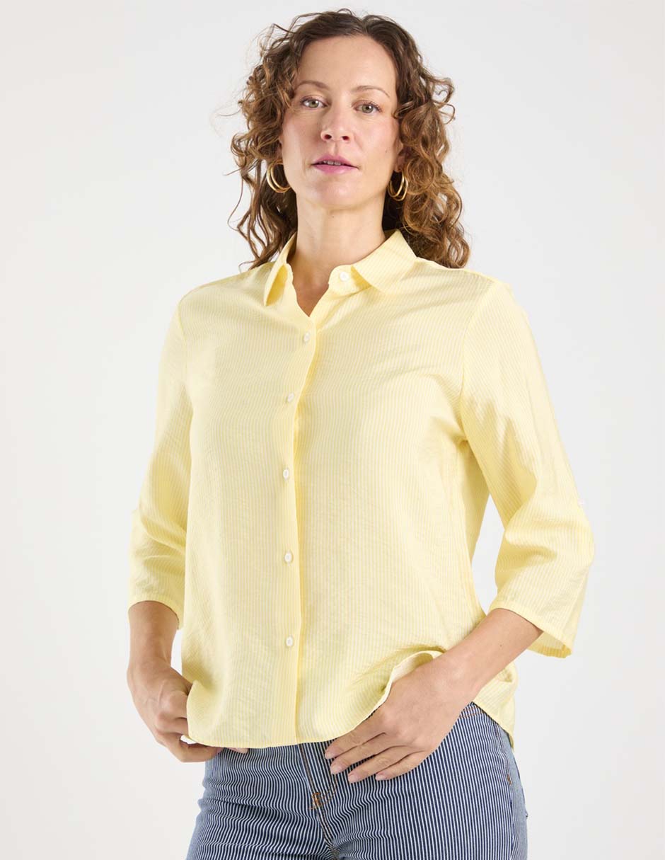 Blusa lpc manga 3/4 para mujer