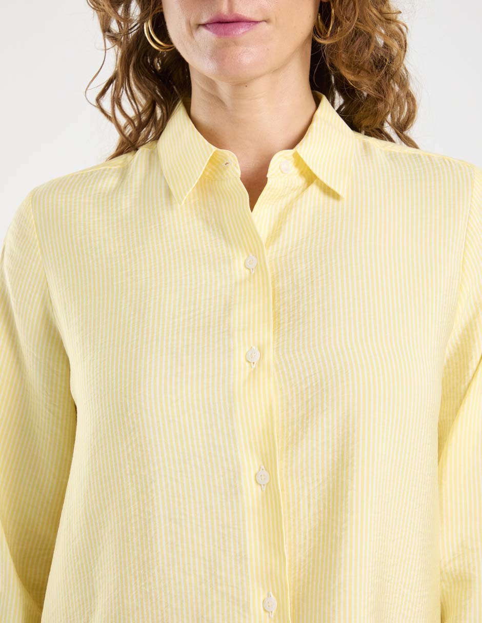 Blusa camisera manga 3/4 para mujer 3