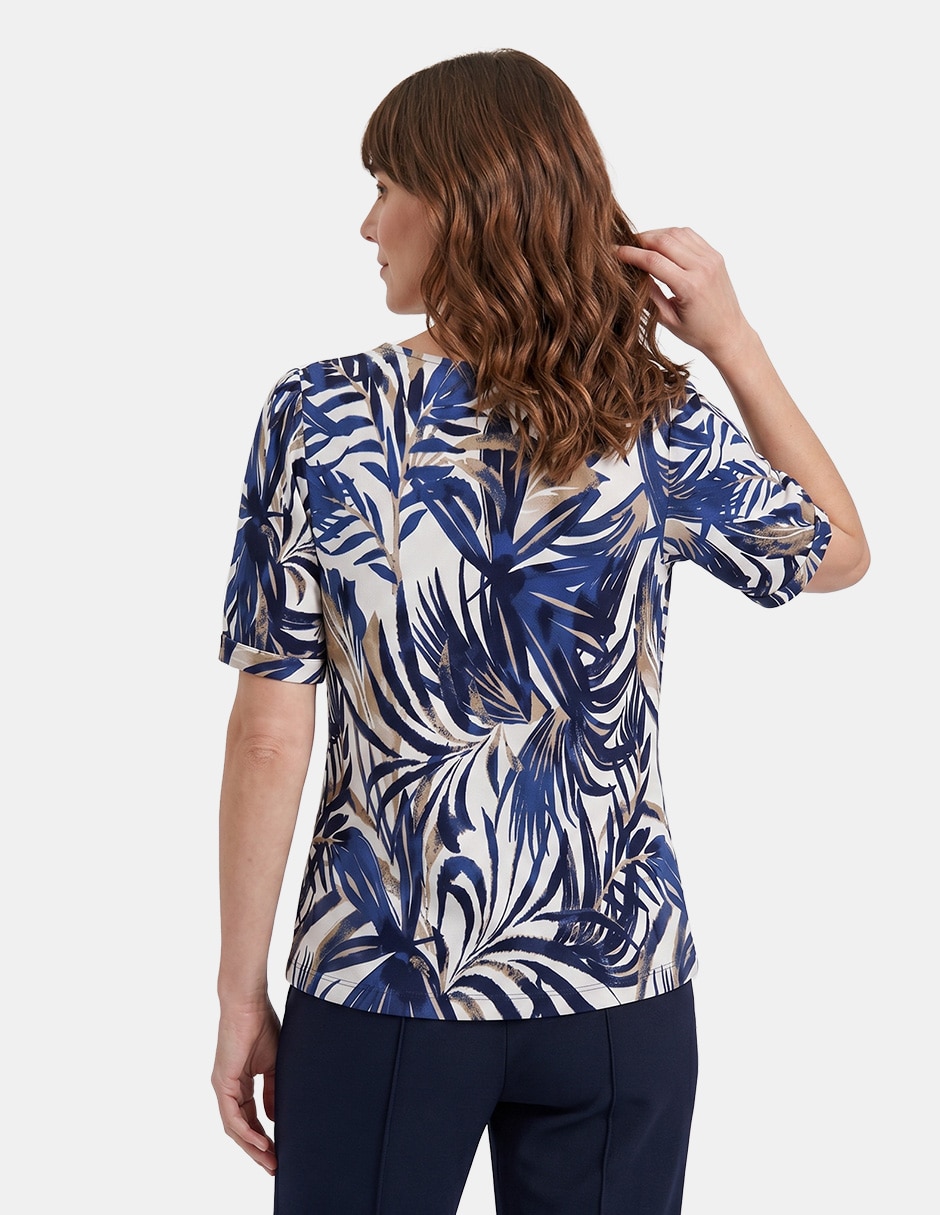 Blusa manga corta para mujer 3