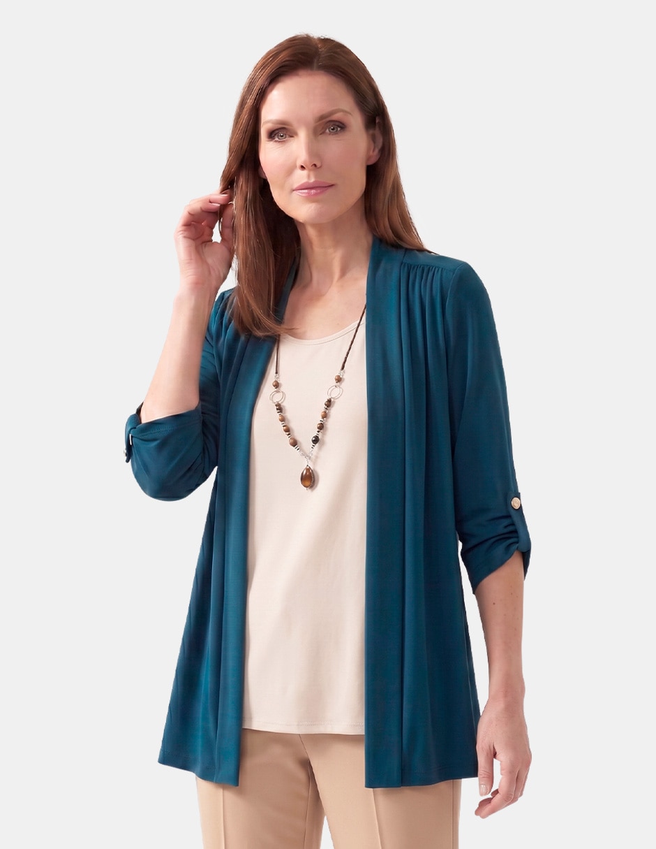 Blusa vitos manga 3/4 para mujer