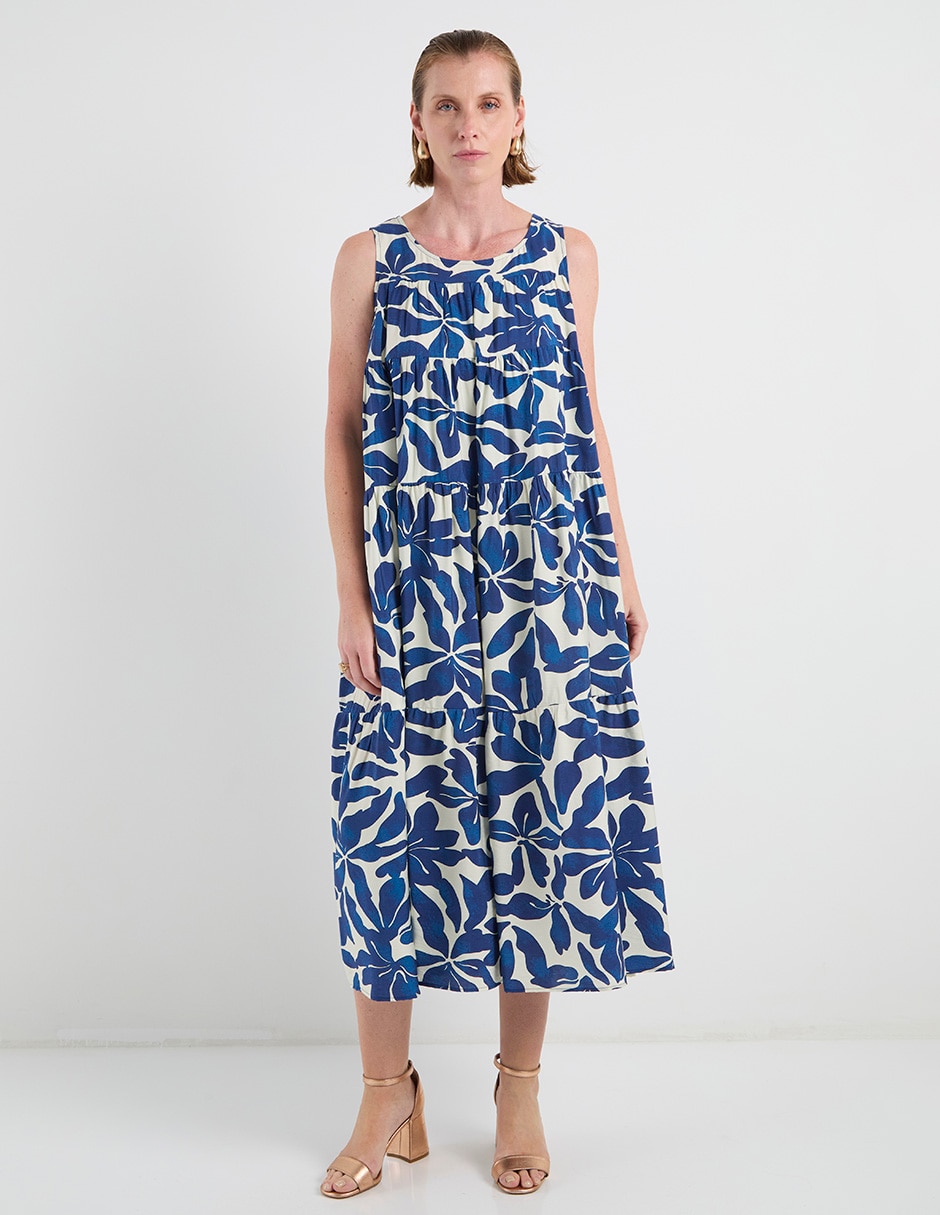Vestido 3/4 casual para mujer 1