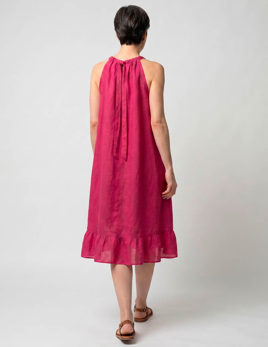 Vestido a la rodilla casual para mujer 2