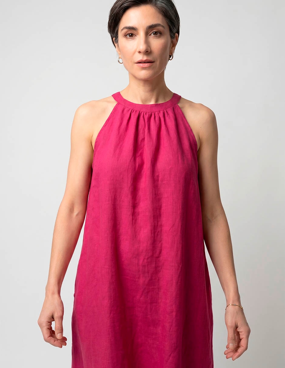 Vestido a la rodilla casual para mujer 3