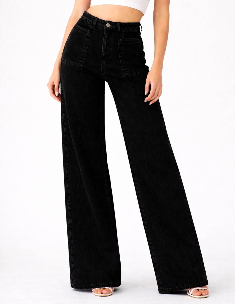 Jeans wide leg 25460-d para mujer Jeans wide leg 25460-d para mujer