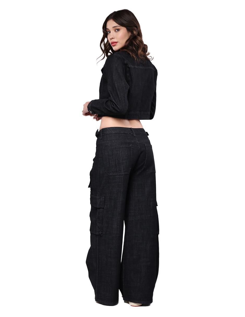 Jeans amplio para mujer 5