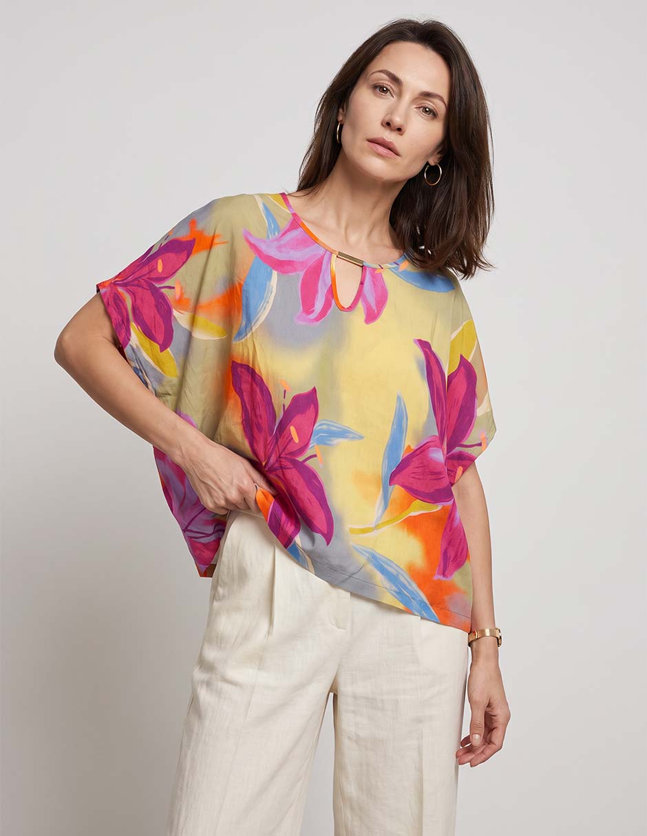 Blusa manga corta para mujer Blusa manga corta para mujer