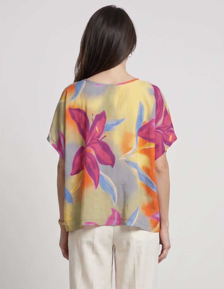 Blusa manga corta para mujer 2