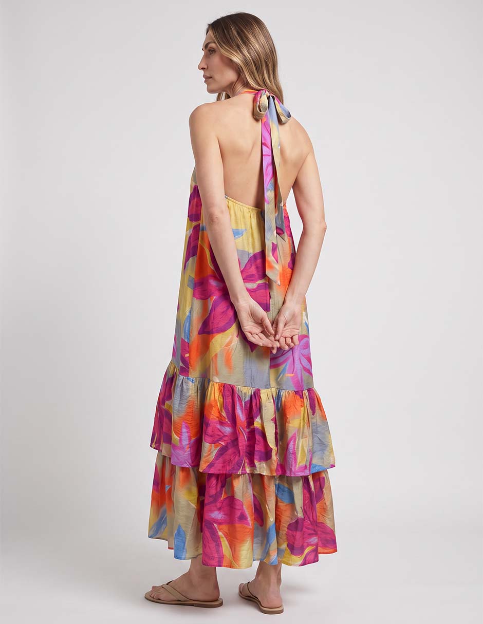 Vestido largo playa para mujer 2