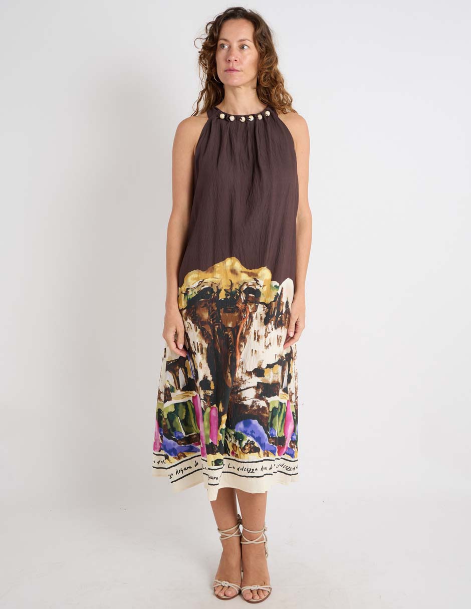 Vestido midi casual para mujer 3