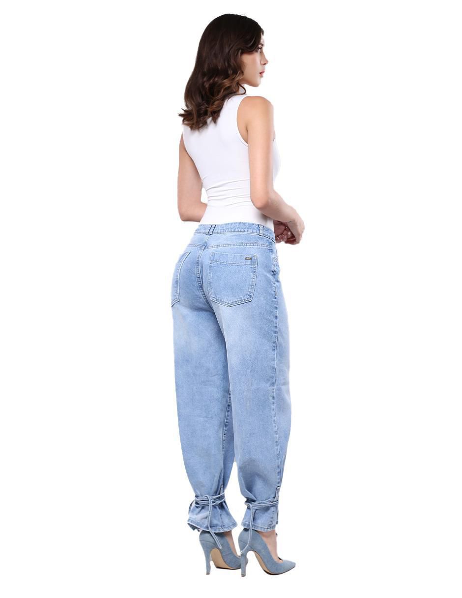 Jeans amplio sb4655 para mujer 4