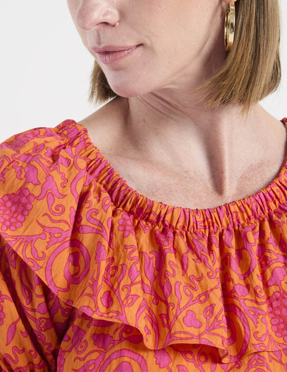 Blusa manga corta para mujer 3