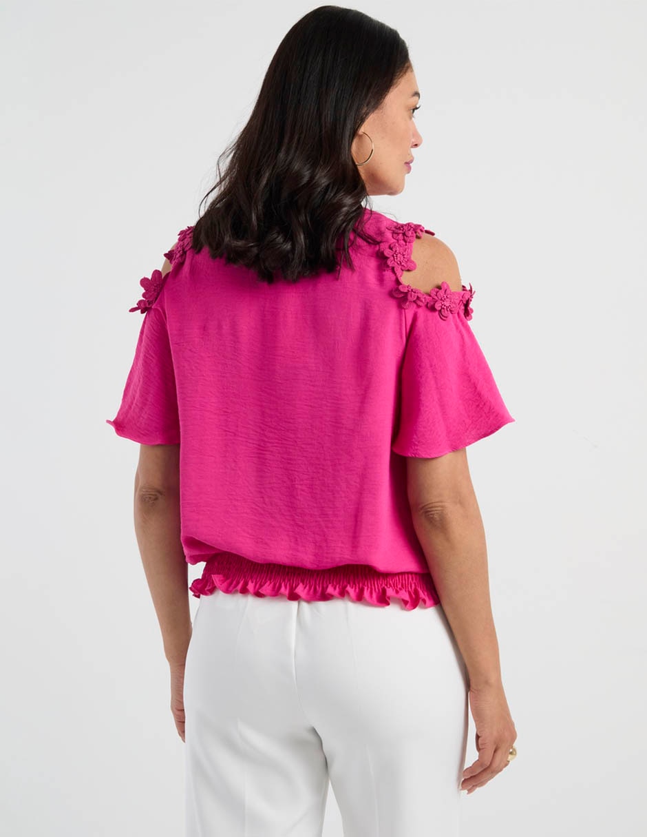 Blusa manga corta para mujer 2