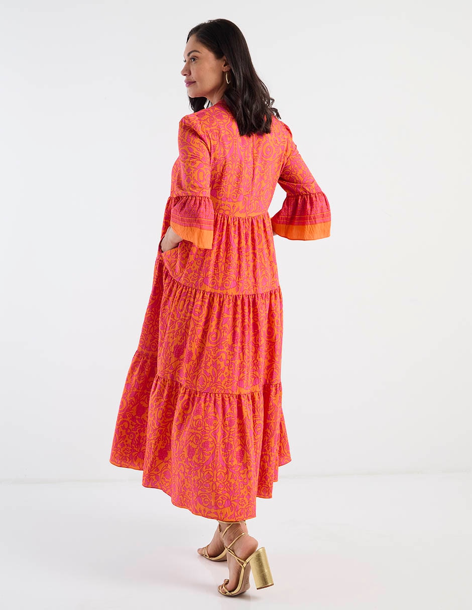 Vestido 3/4 casual para mujer 2