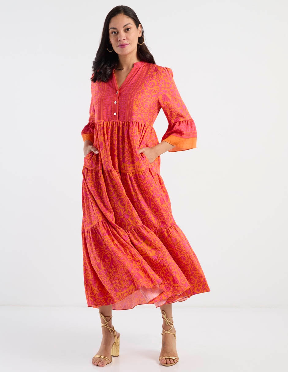 Vestido 3/4 casual para mujer 3