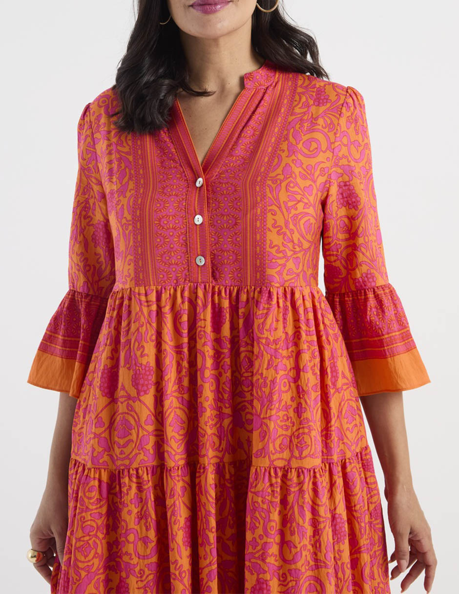 Vestido 3/4 casual para mujer 4