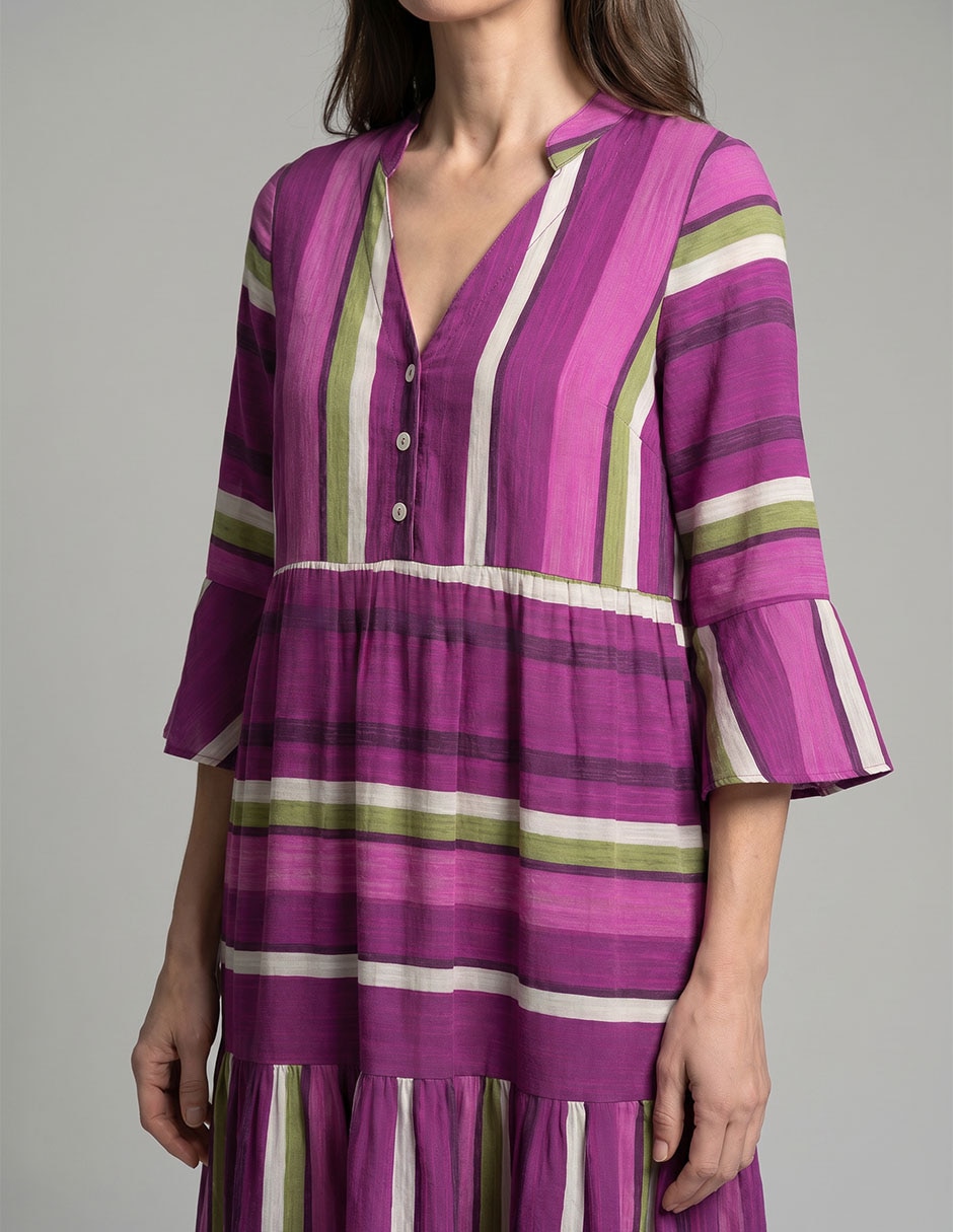 Vestido 3/4 casual para mujer 3