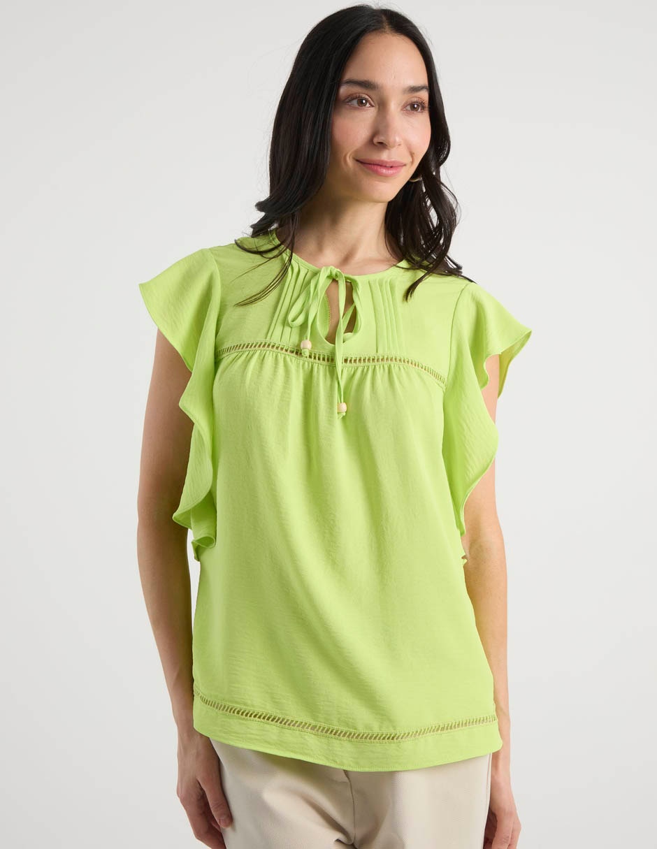 Blusa manga corta para mujer 2