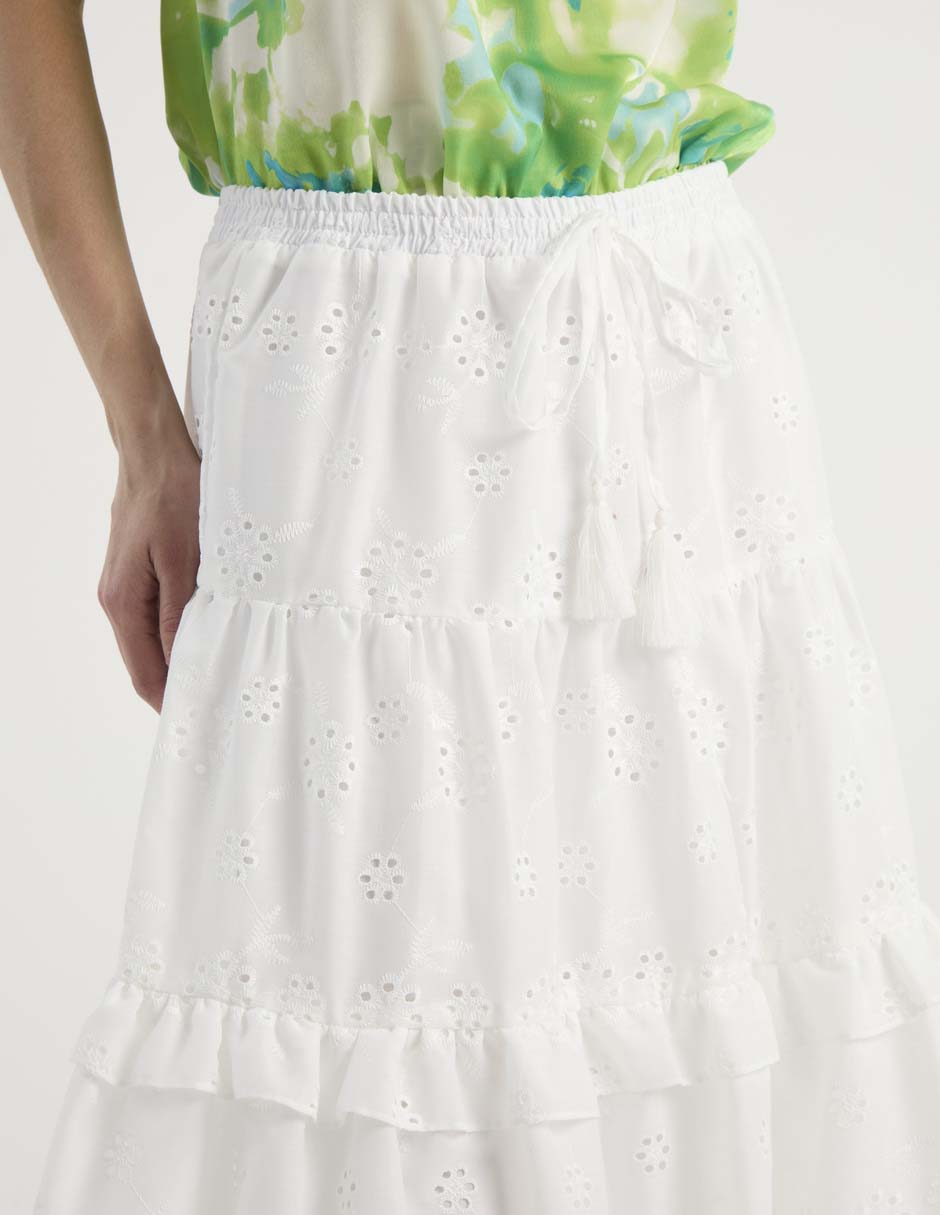 Falda crop CUMBIA a la cintura 3