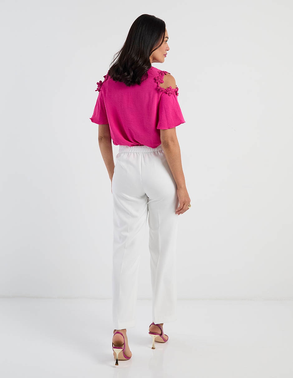 Pantalón recto para mujer 4