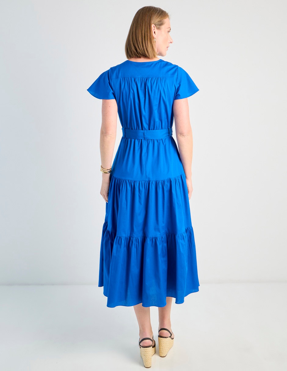 Vestido manga corta para mujer 4