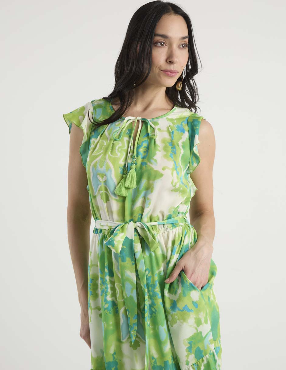 Vestido crop casual para mujer
